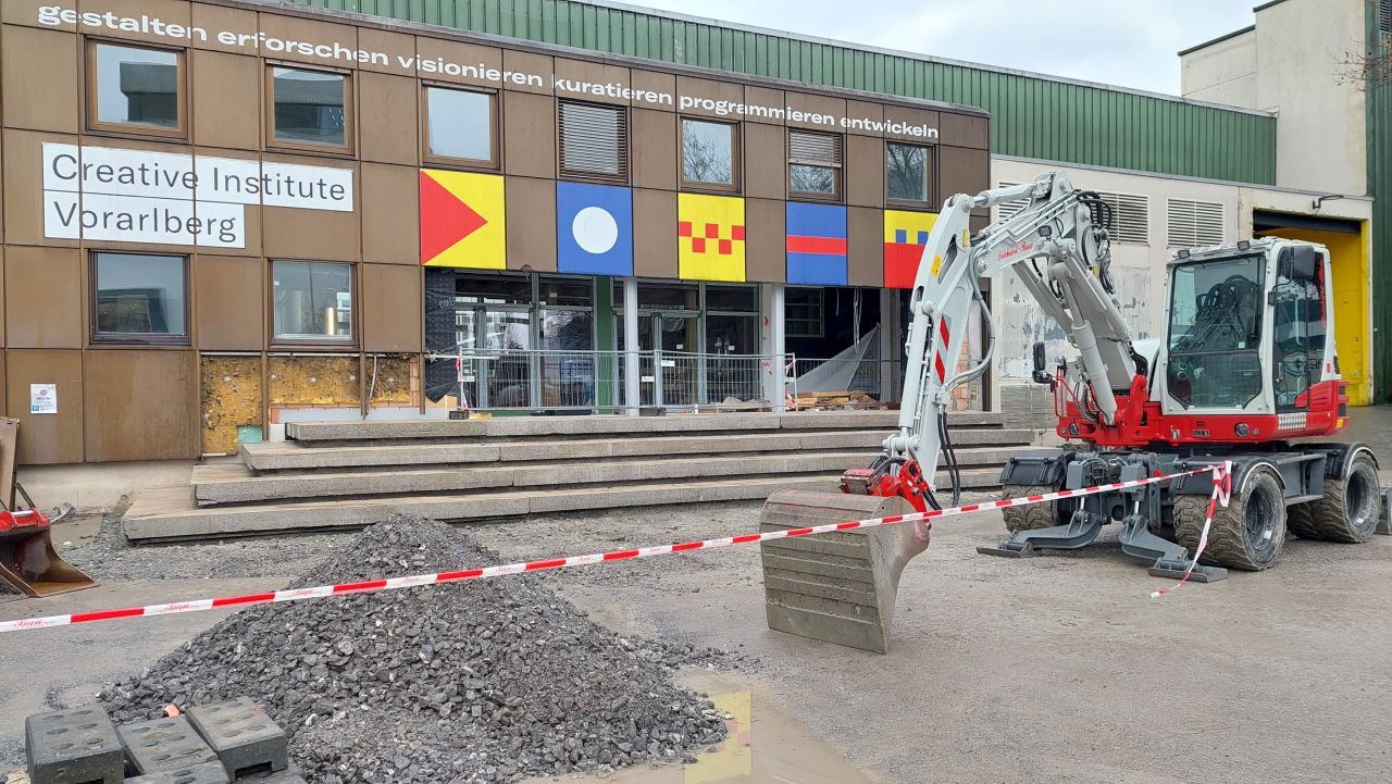 64 Felder im Umbau
